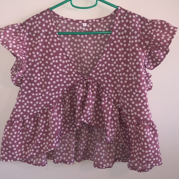 (3/$15) NWT! Shein Blouse - Picture 2 of 6